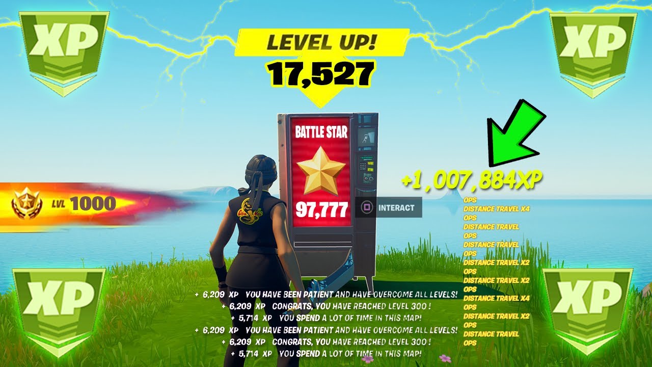 *WORKING* Get 3,000,000 XP Glitch Per Min in Fortnite! (Working Xp Map ...